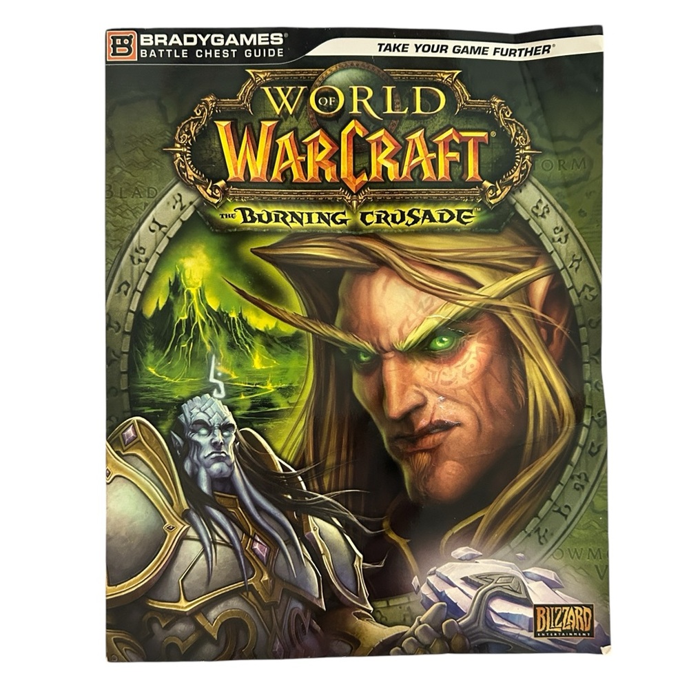 World of Warcraft The Burning Crusade BradyGames Battle Chest Guide 2007 Used
